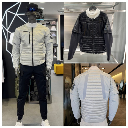 어메이징크리 25FW 남성 경량 패딩 집업 코트