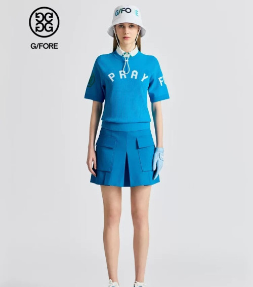 지포어 여성 슬림핏 골프 스커트