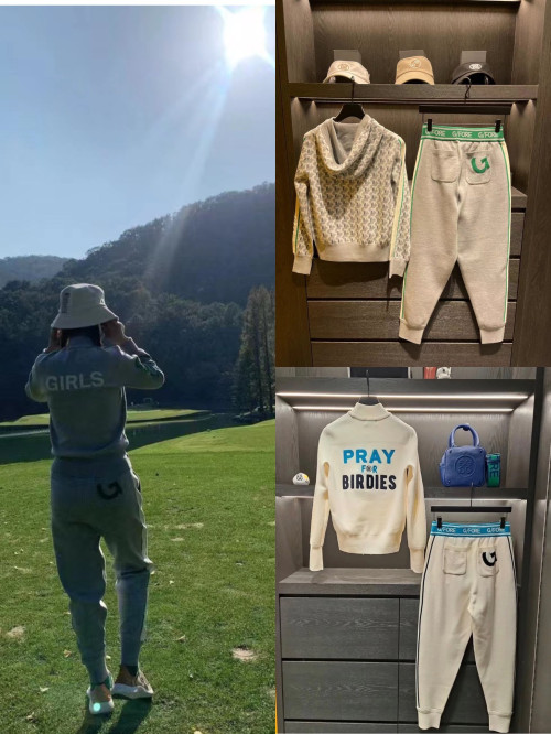 지포어 도톰한 니트 하렘핏 스포츠 팬츠