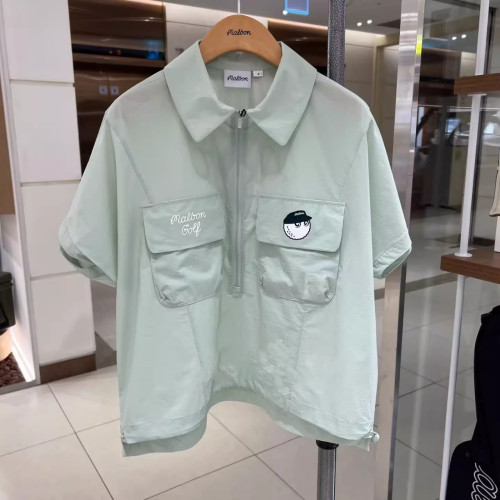 말본 여성 기능성 골프 반팔 티셔츠