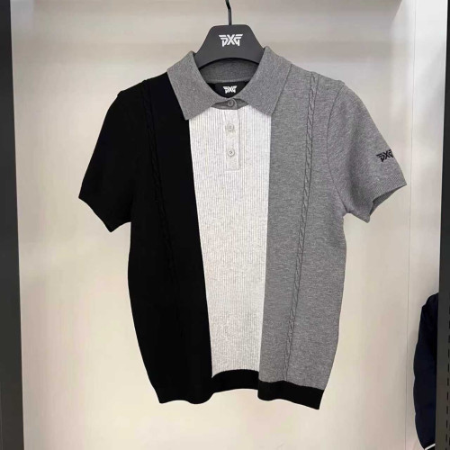 PXG 여성 아이스 니트 반팔 티셔츠