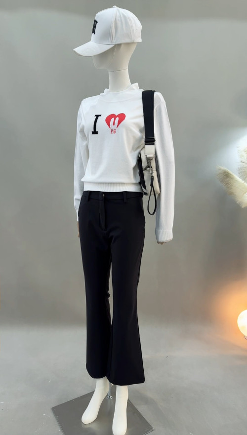 파리게이츠 여성 베이직 니트 상의