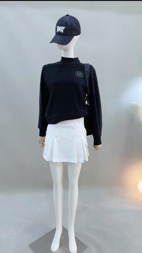 지포어 여성 슬림핏 베이직 상의