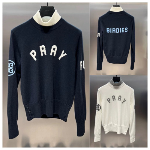 지포어 25 가을 겨울 여성 하이넥 울 니트 스웨터