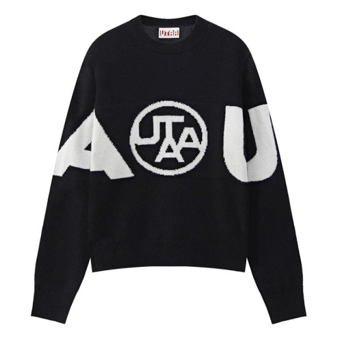 유타골프 2025 가을·겨울 여성 방풍 니트 풀오버 스웨터