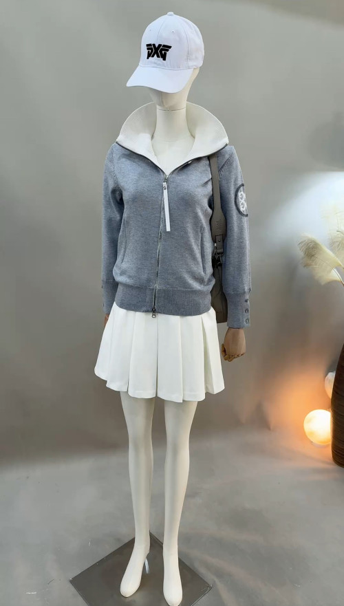 지포어 여성 방풍 안감 니트 자켓