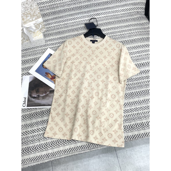 로고 알파벳 인쇄 패턴 티셔츠