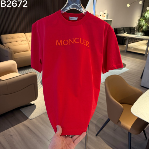 자수 로고 알파벳 반팔 티셔츠