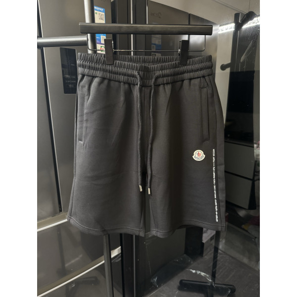 자수 로고 프린트 알파벳 캐주얼 숏팬츠