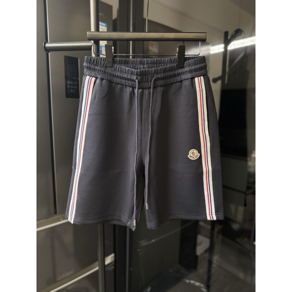 측면 레드 블루 테이프 알파벳 숏팬츠