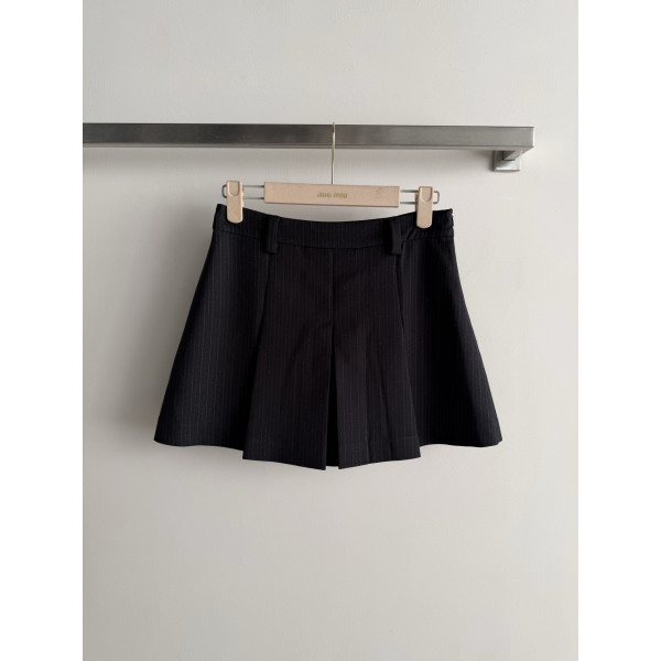 마갑 플리츠 스커트 세트