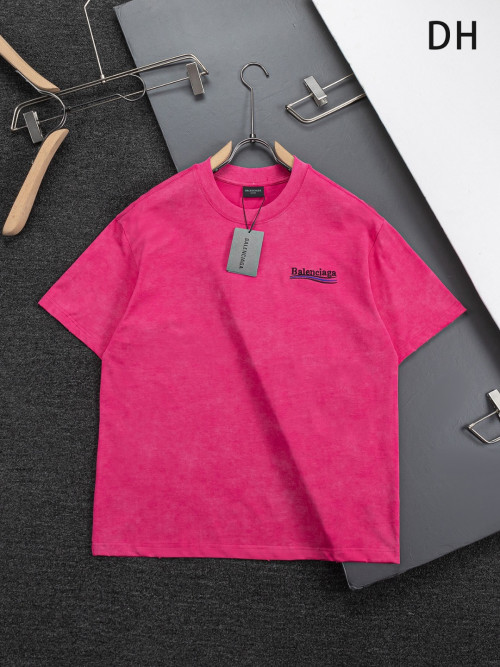 라운드넥 숏슬리브 티셔츠