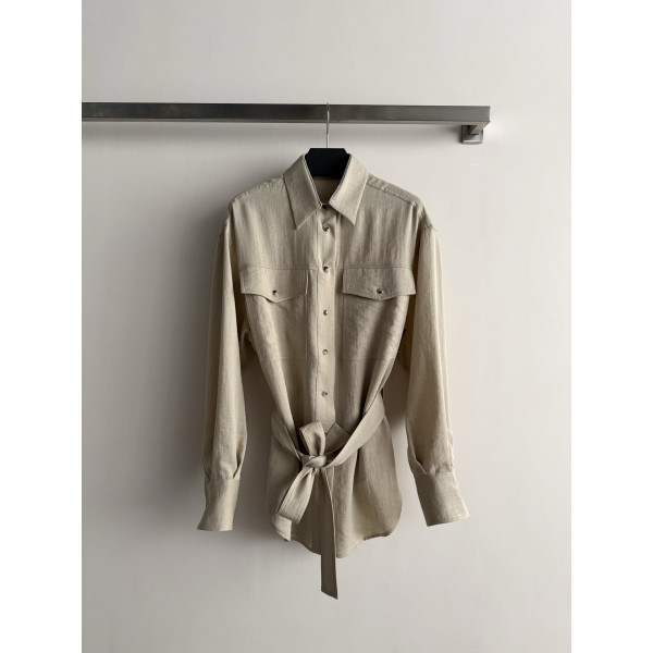 아마 린넨 셔츠