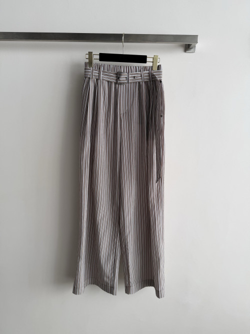 스트라이프 팬츠