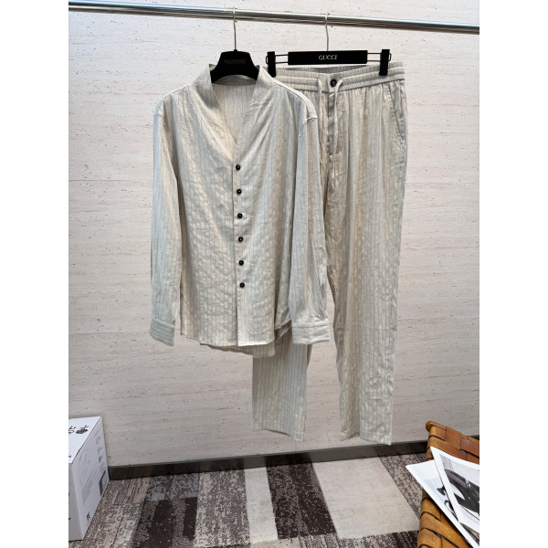 레저 아마 긴소매 세트