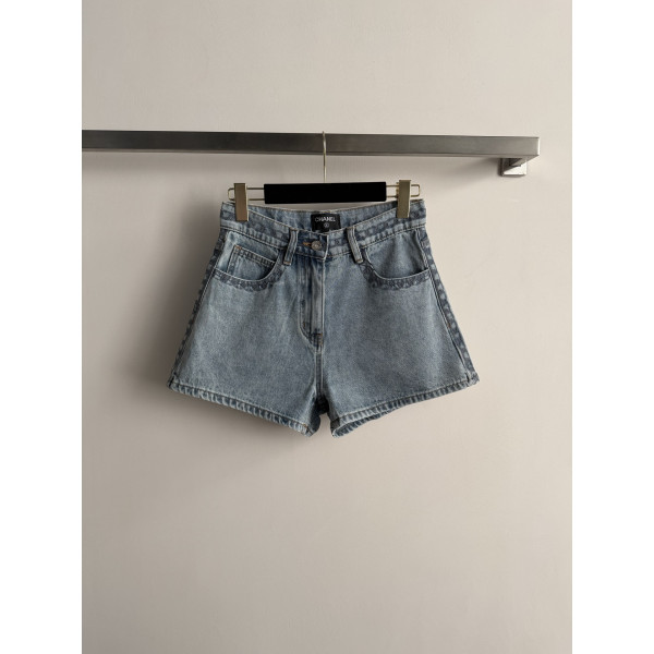 고와이스트 A라인 데님 쇼츠