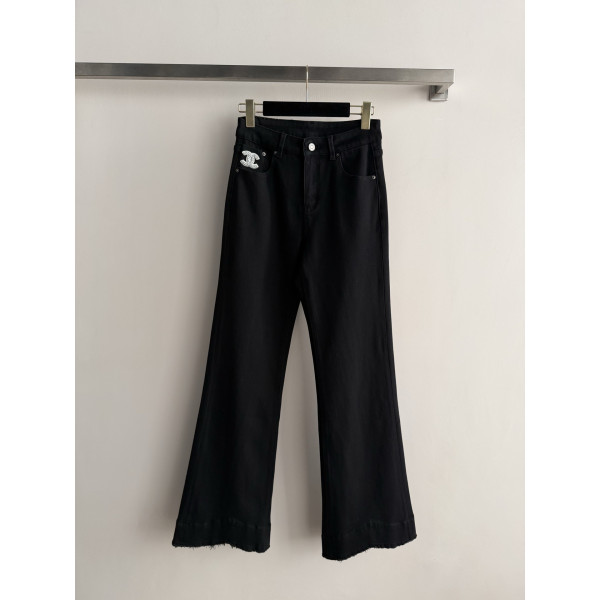 데님 미라 롱 팬츠