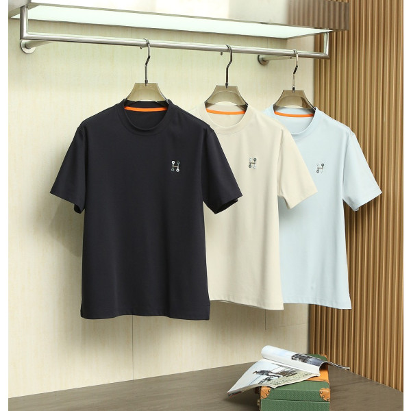 남성 라운드넥 반팔 티셔츠