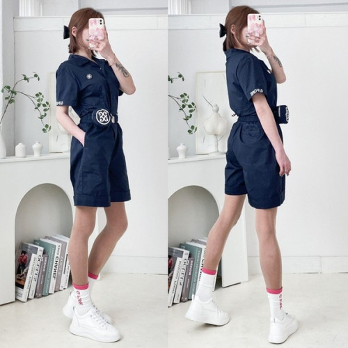 지포어 SHORTS SLEEVE JUMPSUIT