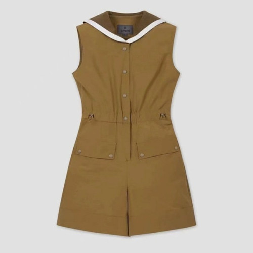 지포어 여름 세일러 점프 수트