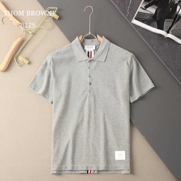 클래식 후직대 플립 칼라 반팔