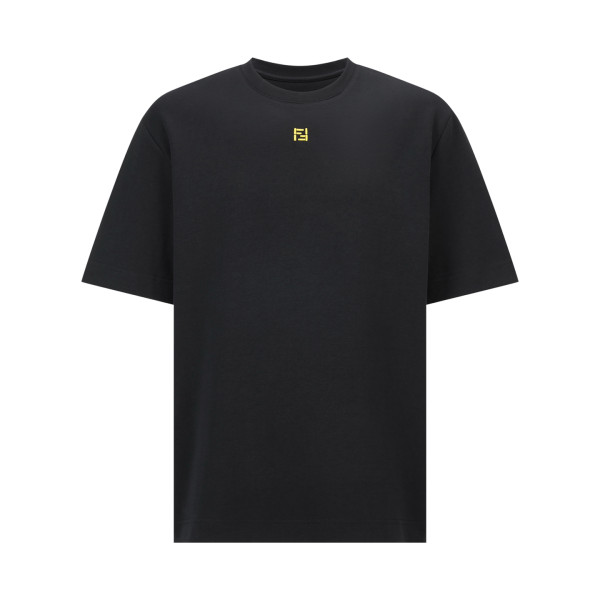 더블 F 자수 로고 반팔 티셔츠