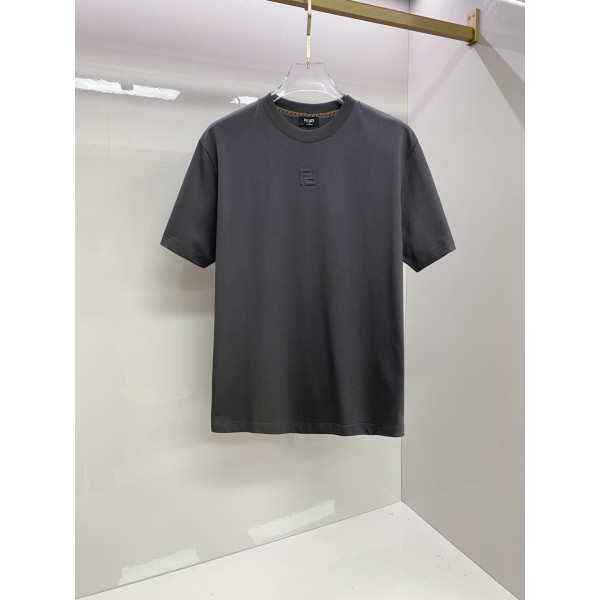 숏슬리브 라운드넥 티셔츠