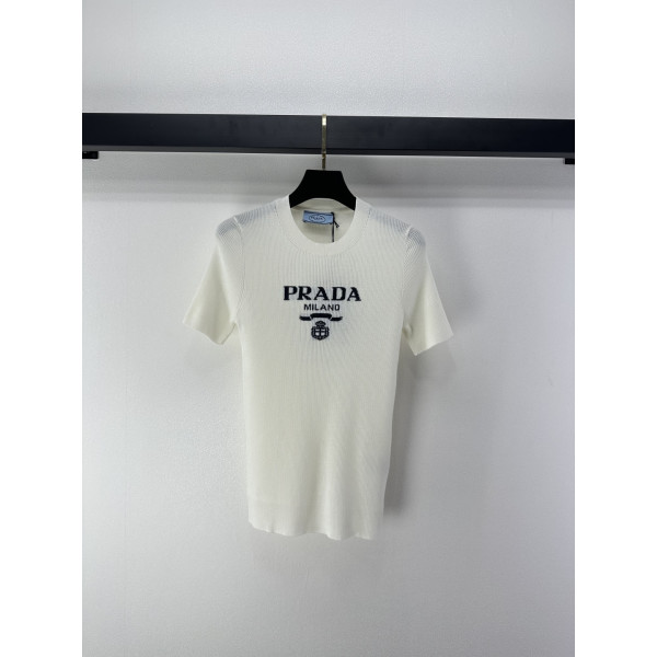 알파벳 니트 반팔