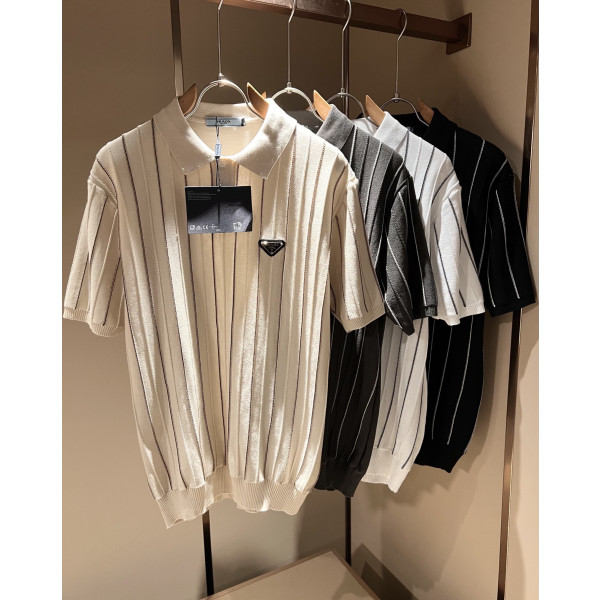 플립카라 반팔 니트 티셔츠