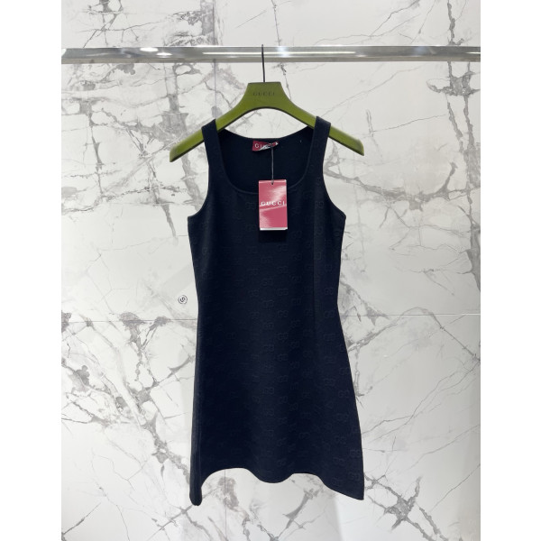 알파벳 프린트 레저 원피스