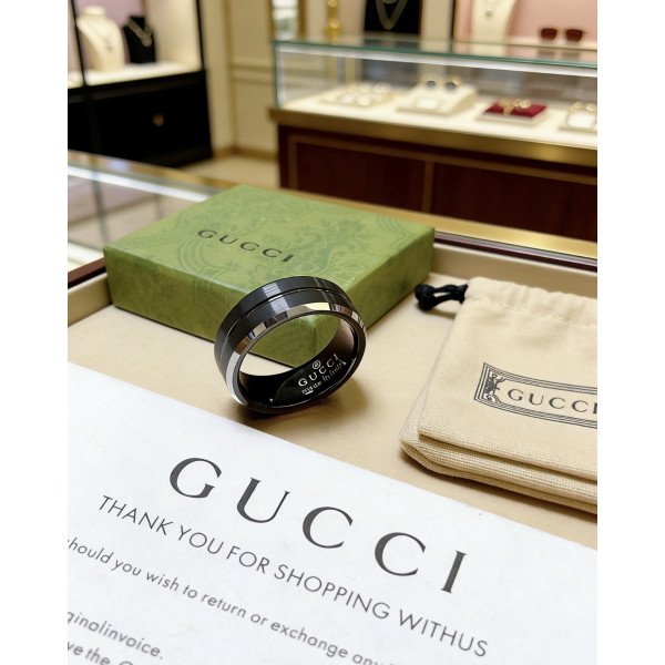 Anger Forest 시리즈 더블 G 반지