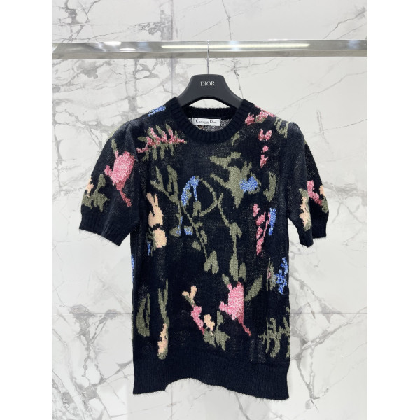 신상 경량 통기성 반팔 니트