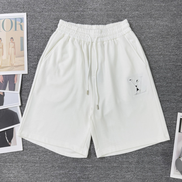 로고 자수 레저 반바지