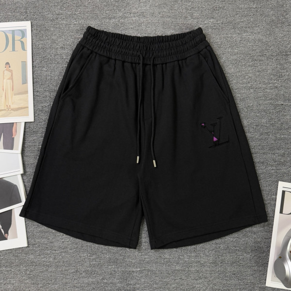 로고 자수 레저 반바지
