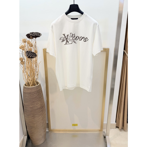 코튼 쇼트 슬리브 티셔츠