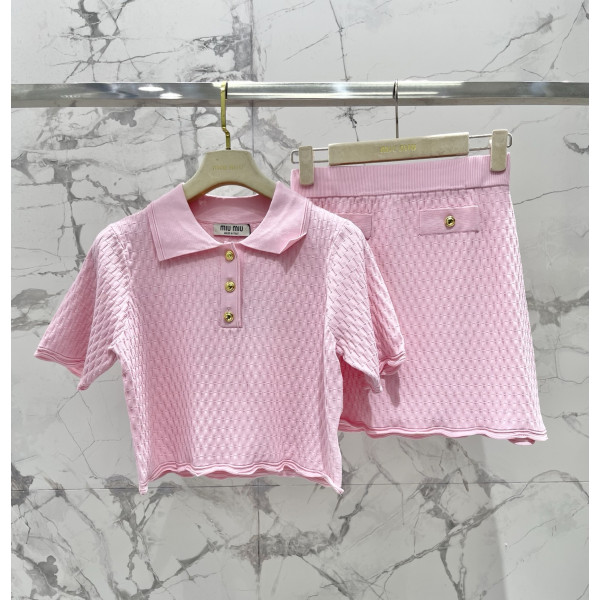 메탈扣 니트 세트