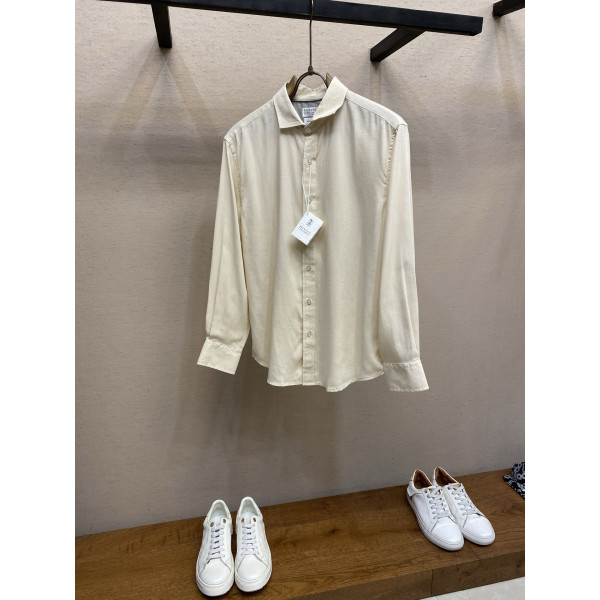 100% 순수 아마 셔츠