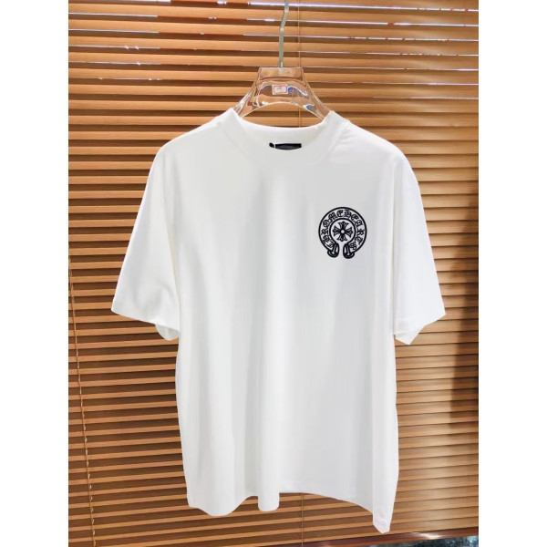 크로심 다공예 자수 반팔