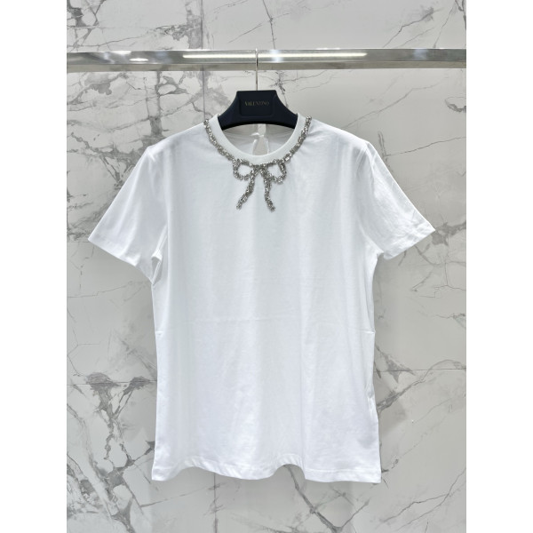 법식 마름모 진주 나비결 면 반팔