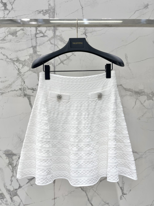 법식 레이스 정교 가디건 니트 외투 A라인 숏스커트 소향 세트