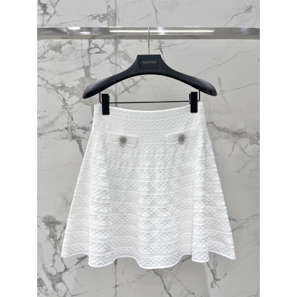 법식 레이스 정교 가디건 니트 외투 A라인 숏스커트 소향 세트