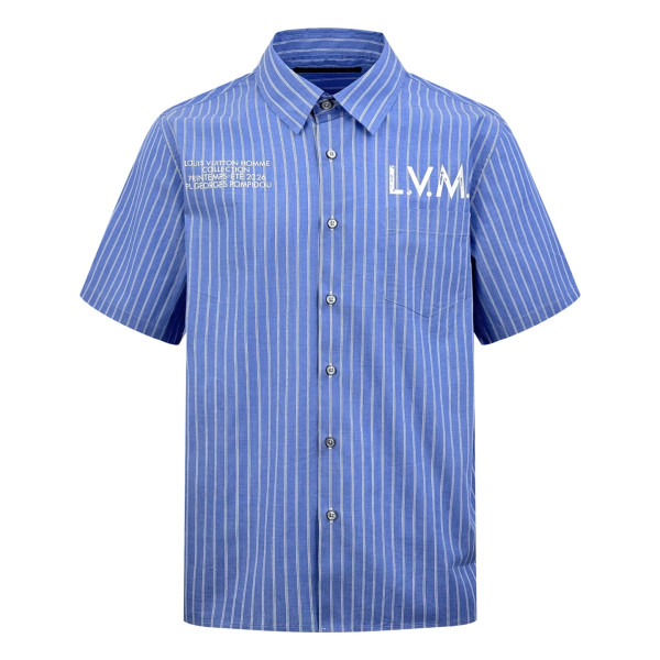 로고 포켓 반팔 셔츠