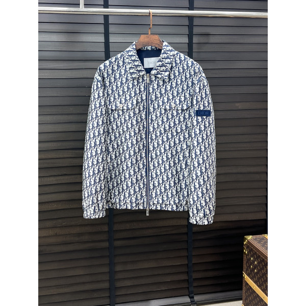 고급 직조 윈드브레이커