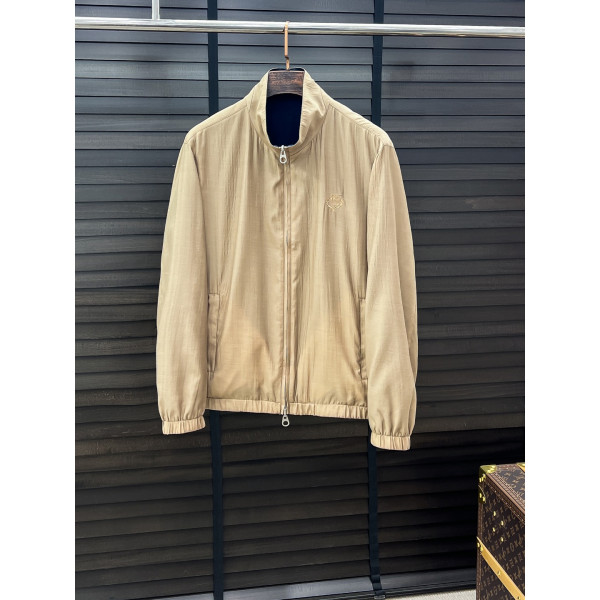 양면 착용 아마 외투