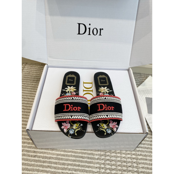 드웨이 시리즈 꽃무늬 뮬 샌들