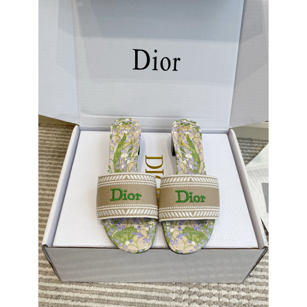 드웨이 시리즈 꽃무늬 뮬 샌들