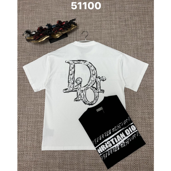 51100 순면 평문 인쇄 상의