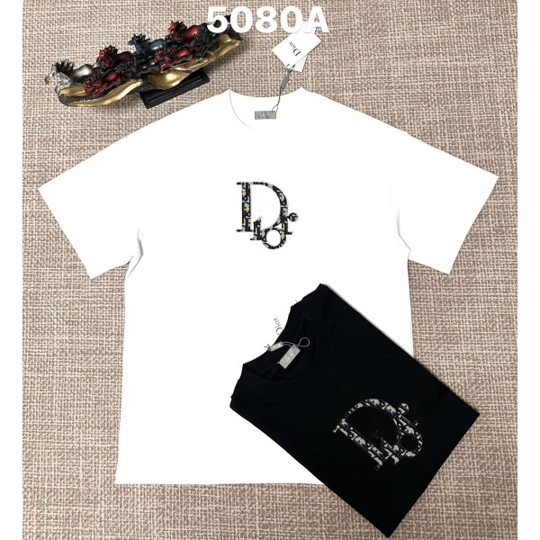 순면 평직 자수 상의