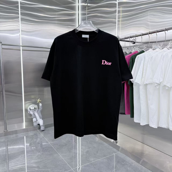 로고 워시드 라운드넥 반팔 티셔츠