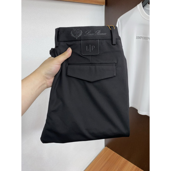 남성 면마 레저 슬랙스